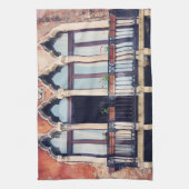 Bestemmingen | Rustisch Venetië-gebouw Theedoek (Verticaal)