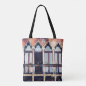 Bestemmingen | Rustisch Venetië-gebouw Tote Bag (Achterkant)