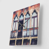 Bestemmingen | Rustisch Venetië-gebouw Vierkante Klok (Hoek)