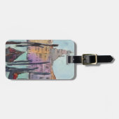 Bestemmingen | Twee Gondolas in Venice Sketch Bagagelabel (Voorkant horizontaal)