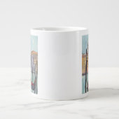 Bestemmingen | Twee Gondolas in Venice Sketch Grote Koffiekop (Voorkant)
