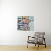 Bestemmingen | Twee Gondolas in Venice Sketch Wandkleed (In Situ (horizontaal))