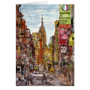 Bestemmingen Uitzicht New York City of Little It