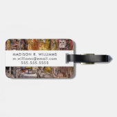 Bestemmingen | Uitzicht New York City of Little It Bagagelabel (Achterkant horizontaal)