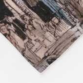 Bestemmingen | Uitzicht New York City of Little It Fleece Deken (Hoek)