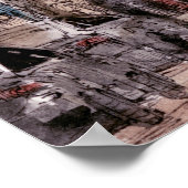 Bestemmingen | Uitzicht New York City of Little It Poster (Hoek)