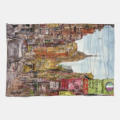 Bestemmingen | Uitzicht New York City of Little It Theedoek (Horizontaal)