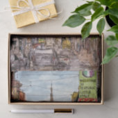 Bestemmingen | Uitzicht New York City of Little It Tissuepapier (Geschenk)