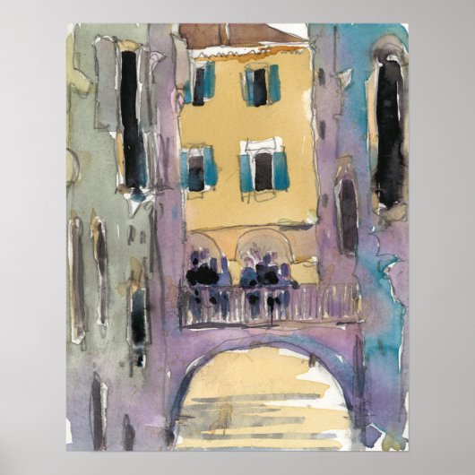 Bestemmingen | Uitzicht van de Brug van het Veneti Poster (Voorkant)