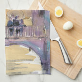 Bestemmingen | Uitzicht van de Brug van het Veneti Theedoek (Quarter Fold)