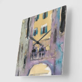 Bestemmingen | Uitzicht van de Brug van het Veneti Vierkante Klok (Hoek)