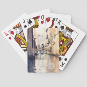 Bestemmingen   Venice Gondolas Fotografie Speelkaarten