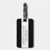 Bestemmingen | Venice Plein Air Gondola Ride Bagagelabel (Achterkant verticaal)