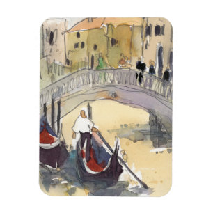 Bestemmingen   Venice Plein Air Gondola Ride Magneet