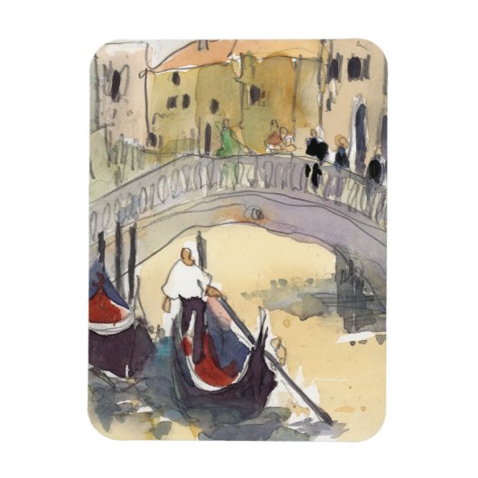 Bestemmingen | Venice Plein Air Gondola Ride Magneet (Verticaal)