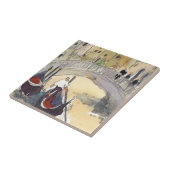 Bestemmingen | Venice Plein Air Gondola Ride Tegeltje (Zijkant)