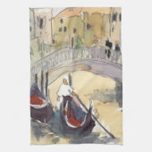 Bestemmingen | Venice Plein Air Gondola Ride Theedoek (Verticaal)