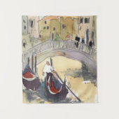 Bestemmingen | Venice Plein Air Gondola Ride Wandkleed (Voorkant)