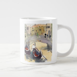 Bestemmingen Venice Plein Air Gondola Rit Grote Koffiekop
