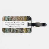 Bestemmingen | vijfde toegangsklok bagagelabel (Achterkant horizontaal)