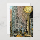 Bestemmingen | vijfde toegangsklok briefkaart (Voorkant / Achterkant)