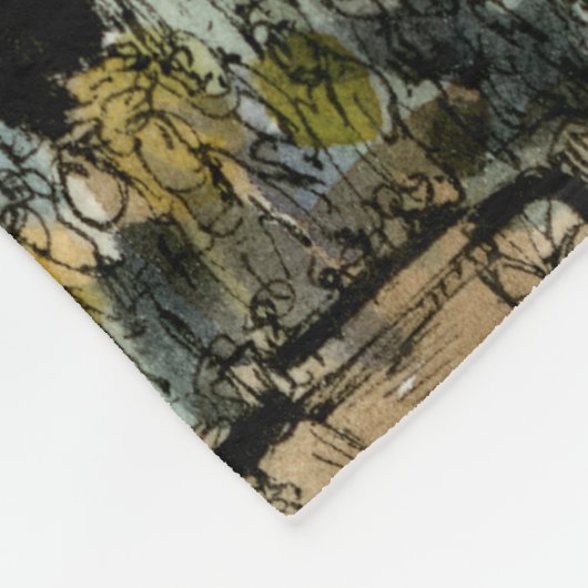 Bestemmingen |  vijfde toegangsklok fleece deken (Hoek)