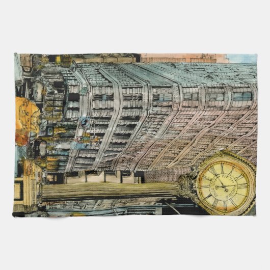 Bestemmingen |  vijfde toegangsklok theedoek (Horizontaal)