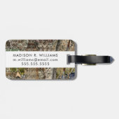 Bestemmingen | Waterverf Big Ben & London Eye Bagagelabel (Achterkant horizontaal)