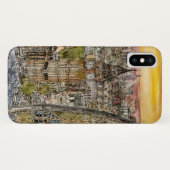 Bestemmingen | Waterverf Big Ben & London Eye Case-Mate iPhone Case (Achterkant (horizontaal))