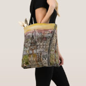 Bestemmingen | Waterverf Big Ben & London Eye Tote Bag (Dichtbij)