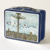 Bestemmingen | Waterverf Europese Swing Ride (Voorkant)