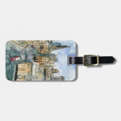 Bestemmingen | Waterverf  London Street Bagagelabel (Voorkant horizontaal)