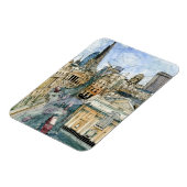 Bestemmingen | Waterverf London Street Magneet (Linkerzijde)