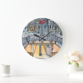 Bestemmingen | Waterverf  metro-ingang Grote Klok (Huis)