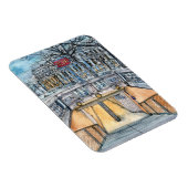 Bestemmingen | Waterverf  metro-ingang Magneet (Rechterzijde)