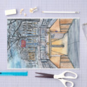 Bestemmingen | Waterverf  metro-ingang Tissuepapier (Craft)