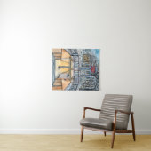 Bestemmingen | Waterverf  metro-ingang Wandkleed (In Situ (horizontaal))