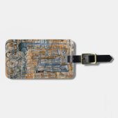 Bestemmingen | Waterverf New York City Uitzicht Bagagelabel (Voorkant horizontaal)