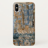 Bestemmingen | Waterverf New York City Uitzicht Case-Mate iPhone Case (Achterkant)