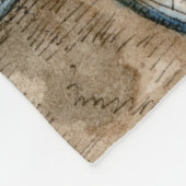 Bestemmingen | Waterverf New York City Uitzicht Fleece Deken (Hoek)