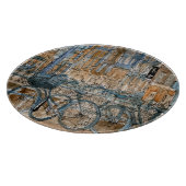 Bestemmingen | Waterverf New York City Uitzicht Snijplank (Hoek)