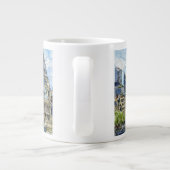 Bestemmingen | Waterverf Thames Waterfront Grote Koffiekop (Achterkant)