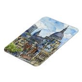 Bestemmingen | Waterverf Thames Waterfront Magneet (Linkerzijde)