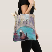 Bestemmingen | Waterverf Venice Gondola Ride Tote Bag (Dichtbij)