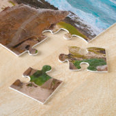 Bestemmingsbord Cozumel Beach Mexico. Legpuzzel (Zijkant)