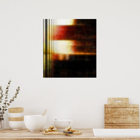 Bestemmingsbrand Poster (Keuken)