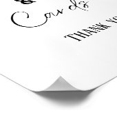 Bestemmingsgeschenken en Kaarten Vrijgezellenfeest Poster (Hoek)