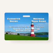 Bestemmingspanner of touroperator badge (Voorkant)