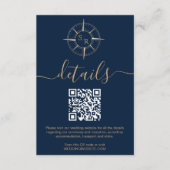 Bestemmingspaspoort Kompas QR Code Details Informatiekaartje (Voorkant)