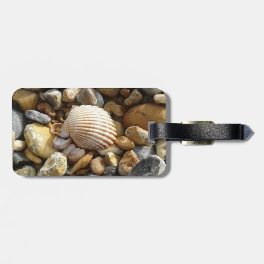 bestemmingsstrand bagagelabel (Achterkant horizontaal)